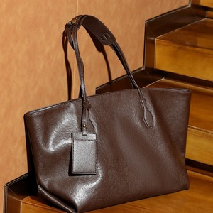 Sac fourre-tout grande capacité en cuir tanné végétal de première qualité pour femme, modèle 2025, haute qualité - Product Image 5