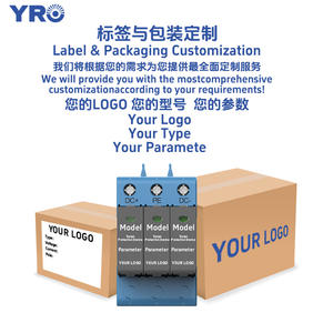 Yirui <b>Surge</b> <b>Protective</b> Device YRSP-D2 B+C 600Vdc 1000Vdc DC PV System Lightning Protection SPD Guide Rail Installation - Product Image 3