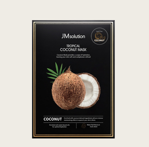 Mascarilla Facial JMSOLUTION Tropical Coconut, Mascarilla Coreana Refrescante y Altamente Hidratante, Esencia Calmante y Reparadora Post-Solar - Product Image 3