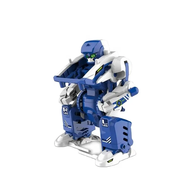 2019 Hot Selling 3 In 1 Educational Diy Toy Transforming Solar Robot STEM Intelligent Building Toy For Kids SF848174