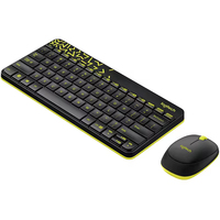 Untuk MK240 Gaming Wireless Keyboard Mouse Rusia Ergonomis RGB Tahan Air Ukuran Mini Stok Komputer Laptop Tablet Switch