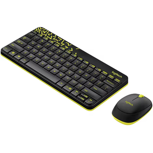 Logitech MK240 Gaming Wireless Keyboard and <b>Mouse</b> Custom Russian Ergonomic RGB Computer Laptop Tablet Switch for Office Use - Product Image 4