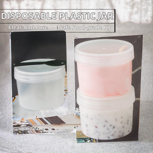 Vaso Desechable Transparente para Postres con Sello Interior, Apto para Microondas, Envase de Plástico PP para Bebidas Frías y Yogur - Product Image 2