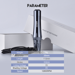 Bán Sỉ Bút Trang Điểm Vĩnh Viễn Dragonhawk Mast P30 Bộ Dụng Cụ Xăm Với Hộp Mực Pro Power Pack MAST HALO Và Mast Chất Lượng - Product Image 6