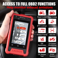 Herramienta de diagnóstico automotriz OBD2, autoescáner ABS, SRS, servicio de reinicio de código, WIFI, actualización gratuita, LAUNCH X431, CRE202
