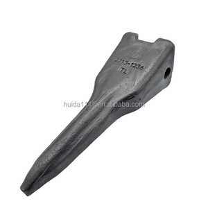 2713-1236TL benna denti per Doosan escavatore DH500/DH420 forgiatura tigre benna dente ad alte prestazioni forgiato benna dente - Product Image 1