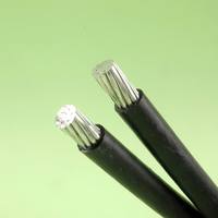 Cable de Aluminio Trenzado para Servicio Aéreo con Aislamiento XLPE 2*10mm ABC 500m