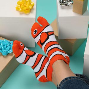 Calcetines con Estampado Animal <span class=keywords><strong>Unisex</strong></span>, Ideales <span class=keywords><strong>para</strong></span> Regalos, Regalos de Papá Noel Secreto y Regalos de Elefante Blanco <span class=keywords><strong>para</strong></span> Adolescentes, Hombres y Mujeres - Product Image 3