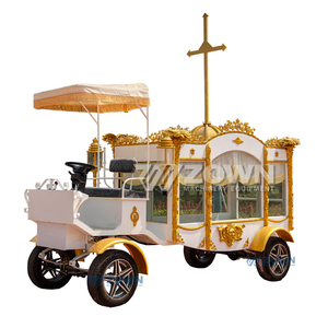 Carroza Eléctrica a Batería para Caballos, Carroza Fúnebre, Carroza para Funerales, Alta Calidad a Bajo Precio, Color Personalizado - Product Image 2