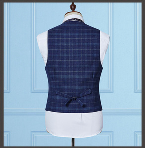 Pronto per la spedizione di alta qualità Plaid grossista <span class=keywords><strong>3</strong></span> <span class=keywords><strong>pezzi</strong></span> abiti formali da <span class=keywords><strong>uomo</strong></span> - Product Image 6