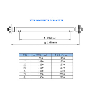 <strong>Boat</strong> Semi Dump <strong>Trailer</strong> 2 Deck Over 4" Drop Idler <strong>Brake</strong> Axle 94" 80" 65" 78" Suspension <strong>Kit</strong> 3500lbs 6000lbs 7000lbs - Product Image 3