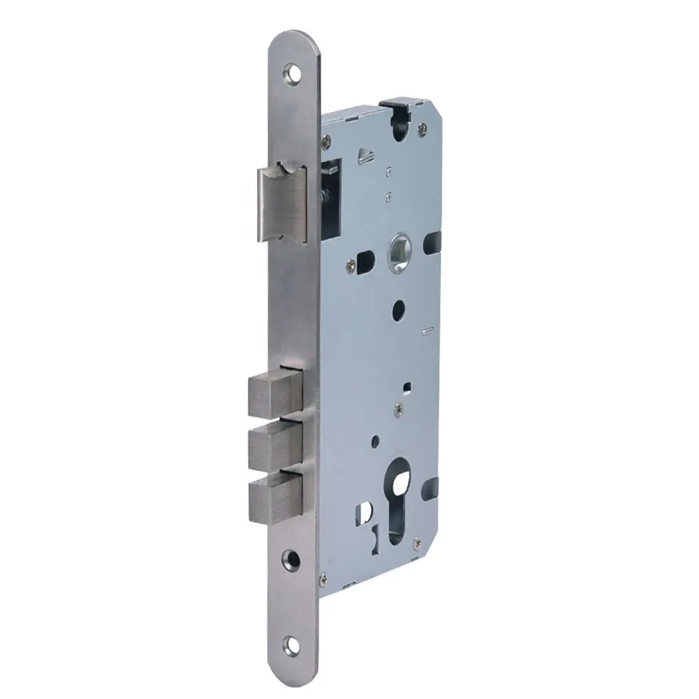 85x55 mm High Quality European Mortise Cylinder Lock Body with Three Bolt