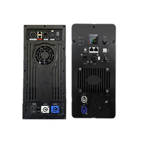 Haute qualité, vente en gros, audio professionnel dsp classe d 1000w, double module d'amplificateur de puissance de 18 pouces pour haut-parleur actif subwoofer