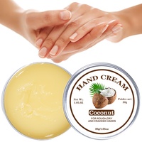 Baume pour cuticules d'ongles avec logo personnalisé pour réparer les ongles forts et lisses, crème pour les mains, formule au miel et à la noix de coco, hydratant pour les talons secs