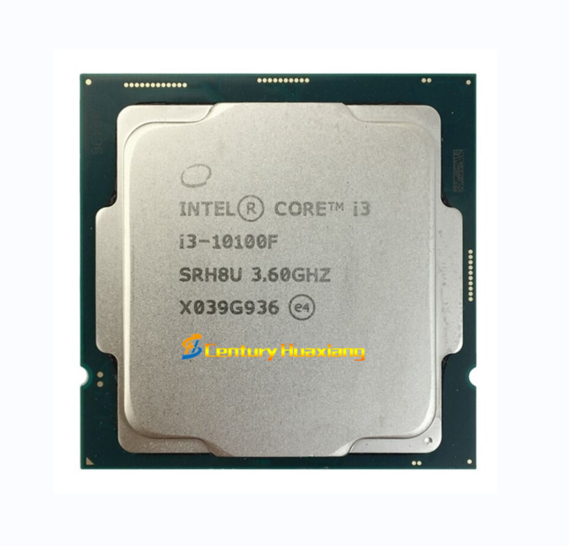 Intel CPU Boîte et Plateau CPU Core i3 10100F 1200LGA Processeur et i3-10100 prêt stock