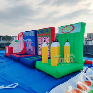 Prix de gros usine : Jeu de fête foraine gonflable 4-en-1 le plus vendu <span class=keywords><strong>pour</strong></span> la <span class=keywords><strong>location</strong></span> commerciale - Product Image 6