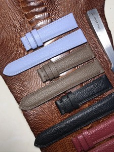 Luxali สายนาฬิกาข้อมือ18/20/22มม. ทำด้วยมือสุดหรูน้ำมันแว็กซ์หนังแท้ - Product Image 5