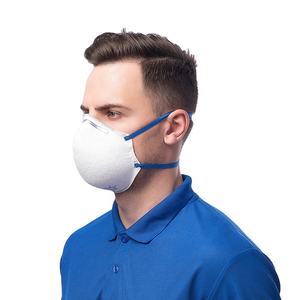 หน้ากากกันฝุ่นแบบใช้แล้วทิ้ง <span class=keywords><strong>FFP1</strong></span> <span class=keywords><strong>FFP2</strong></span> ที่ได้รับการรับรองมาตรฐาน CE พร้อมแผ่นป้องกันใบหน้าและหน้ากากแบบขึ้นรูปด้วยผ้า - Product Image 2