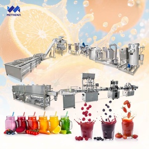 Usine de production de jus de fruits, petite ligne de traitement de jus de fruits naturels, prix compétitif, à vendre - Product Image 1