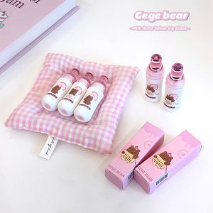 Tinte Labial en Crema GEGE BEAR, Alta Pigmentación, Textura Sedosa y Cremosa, Diseño Adorable de Osito, Brillo Labial Suave - Product Image 6
