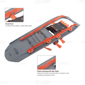 XATP Nouveauté <span class=keywords><strong>Raquettes</strong></span> à neige pour terrain montagneux et arctique, unisexe, pour l'hiver, avec cadre en plastique à fixation rapide et mousse EVA - Product Image 3