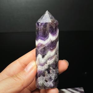 Torre de Amatista de Cristal Natural al por Mayor, Artesanía Tallada Ecológica y Curativa, Piedra Preciosa de Feng Shui, Regalo para el Hogar - Product Image 6