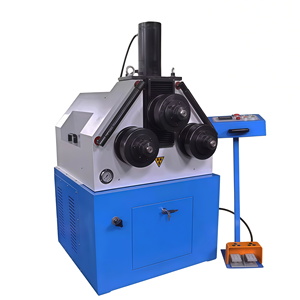 High Performance W24-400 Hydraulic 3 Rolls Pipe and Tube Plate <b>Bending</b> <b>Machine</b> for Metal Sections - Product Image 1
