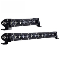 Barre lumineuse de travail LED 24V 60W, étanche IP68, en aluminium, 14/20/26/32/38/44 pouces, pour Jeep, SUV, ATV, voiture, camion, 4x4, tout-terrain, ajustement universel