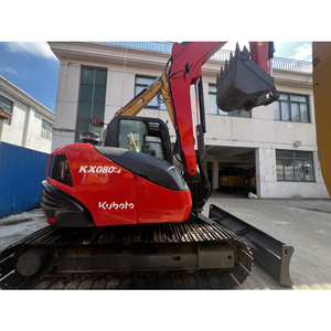 รถขุดขนาดเล็ก Kubota KX080-4 มือสองจากญี่ปุ่น สำหรับโครงการก่อสร้าง - Product Image 4