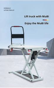 Chariot à <span class=keywords><strong>table</strong></span> élévatrice à ciseaux Tables élévatrices hydrauliques 350kg 500kg Tables élévatrices manuelles Chariots et chariots à main - Product Image 5
