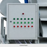 Machine de nettoyage de blé et de maïs 10T/H à 15T/H, séparateur gravimétrique de soja, nettoyeur de grains mobile 6-7T/H avec moteur à économie d'énergie