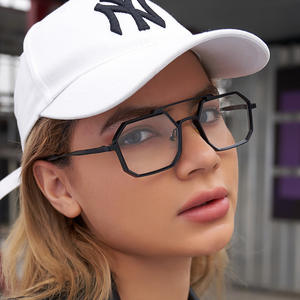 Nouvelles lunettes de soleil unisexes à monture métallique, verres jaunes UV400 anti-reflets pour la protection solaire, les voyages, la conduite et la mode - Product Image 4