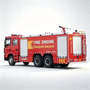 Camion de pompiers haute performance Shacman 14000L, véhicule spécial de sauvetage d'urgence, prix de gros - Product Image 1