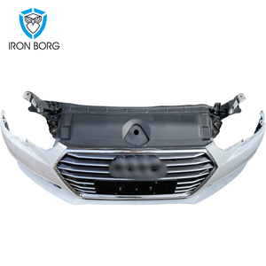 ชุดแต่งหน้ารถยนต์สำหรับ <span class=keywords><strong>Audi</strong></span> <span class=keywords><strong>A4</strong></span> 2.0T Premium Plus <span class=keywords><strong>40</strong></span> 45 <span class=keywords><strong>TFSI</strong></span> Sline ปี 2017-2019 ชุดแต่งกันชนหน้า ชุดกระจังหน้า ชุดแต่งสเกิร์ตหน้า Nouscat - Product Image 4