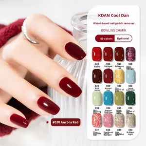 Esmalte de <span class=keywords><strong>Uñas</strong></span> de Verano en Oferta, a Base de Agua, Desprendible, Color Plateado Nude Sólido, Mate, Resistente al Agua, de Larga Duración, al por Mayor - Product Image 1