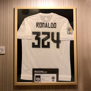 Marco <span class=keywords><strong>para</strong></span> colgar en la pared, hecho a mano con pintura en aerosol, <span class=keywords><strong>para</strong></span> <span class=keywords><strong>camisetas</strong></span> de fútbol, baloncesto, bádminton, ropa firmada, artículos conmemorativos - Product Image 4
