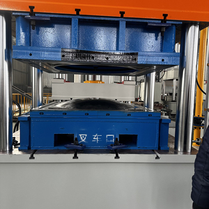 Presse hydraulique à 4 colonnes avec roulement et pompe pour le formage profond des disques en aluminium et <span class=keywords><strong>la</strong></span> fabrication <span class=keywords><strong>de</strong></span> paraboles - Product Image 5