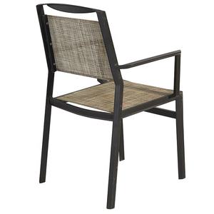 Mejor <span class=keywords><strong>venta</strong></span> moderno jardín balcón patio sillones muebles al aire libre Patio restaurante aluminio comedor sillas - Product Image 5