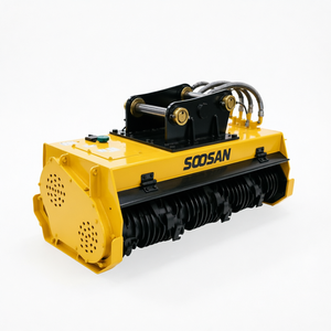 Broyeur forestier hydraulique monté sur excavatrice, broyeur de bois pour excavatrice de 20-25 tonnes, Soosan S1600-DC - Product Image 1