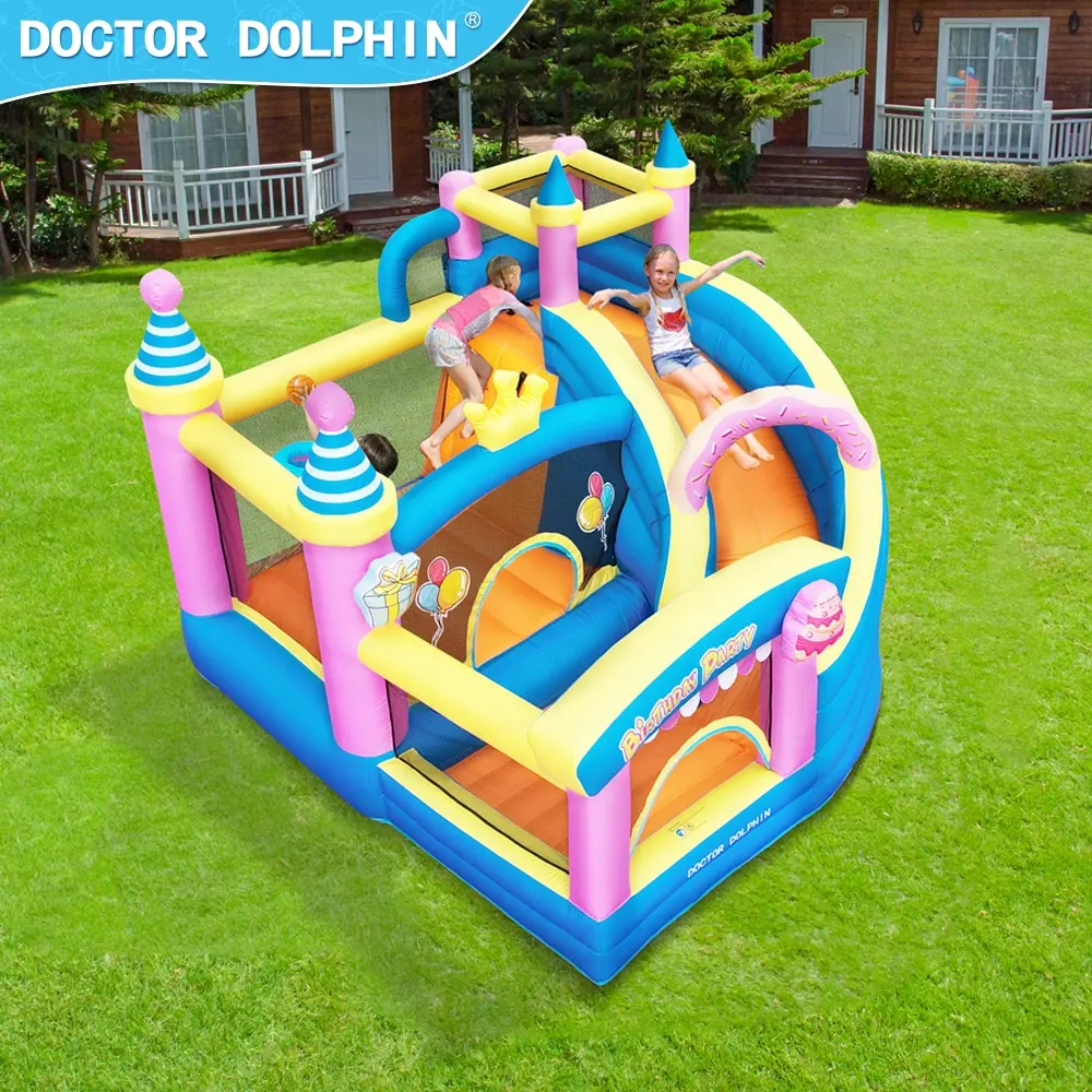 Doutor Golfinho Novo design Inflável Bouncer para Festa de Aniversário Inflável Kids Bounce House Toddle Inflável Castle