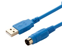 Cable de Programación Mitsubishi Serie Q USB-QC30R2, Conductor de Cobre, Aislamiento de PVC, 200 cm de Longitud, 2*0.5 mm de Tamaño, Color Negro, Combinado