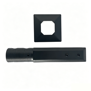 Accessori per Recinzioni Piscina <span class=keywords><strong>in</strong></span> Acciaio Inox 316, Montaggio a Incasso su <span class=keywords><strong>Cemento</strong></span>, Perno per Vetro con Punta Quadrata Lunga - Product Image 2