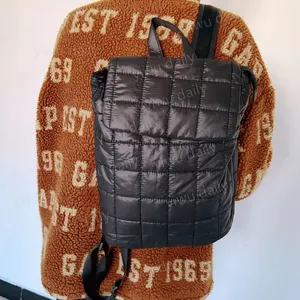 Оптовая продажа осенне-зимний стеганый женский рюкзак легкий повседневный спортивный рюкзак женская двойная сумка на плечо