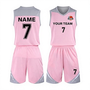 Custom Sublimation Front Logo Summer Basketball Uniform Set Sleeveless Team <b>Jersey</b> Mesh <b>Shorts</b> Breathable Quick Dry Sports Kit - Product Image 3