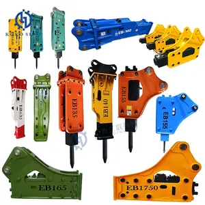 Martelo Hidráulico GB1T GB2T GB3T GB4T GB5T GB6T GB8F GB8T para Quebra de Rocha, Venda por Atacado - Product Image 1