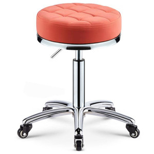 Taburete de belleza ajustable para salón de belleza, taburete redondo con polea, elevador giratorio, gran oferta - Product Image 6