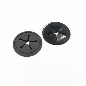 Custom Eco-Friendly Canvas Sew on PVC Rubber 3D Embossed Round Earphone Hole <b>Patch</b> for <b>Backpacks</b> and Sports Bags - Product Image 6
