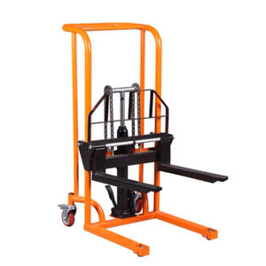 Uni-Silent FT0409 Elevador hidráulico manual Transpaleta Apilador 400kg Carretillas elevadoras manuales Nueva condición para almacenes - Product Image 3