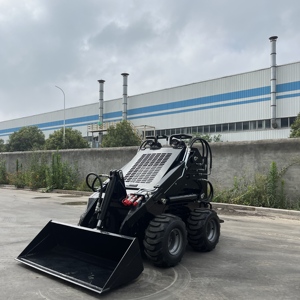 Free Shipping CE EPA Compliant Mini Skid Steerloader Gasoline Mini <b>Small</b> <b>Wheel</b> Loader for Sale Featuring Engine Motor - Product Image 2