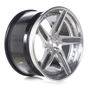 Le ruote forgiate in due pezzi sono adatte per M5, <span class=keywords><strong>6</strong></span>, 8 serie GT, Mercedes CLS E, C Class Audi A5, A6L, A7, <span class=keywords><strong>Alfa</strong></span> Porsche 911 forgiata - Product Image 1